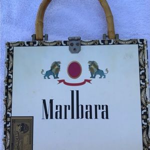 SOLD Vintage Marlbara Western Lady Cigar Box